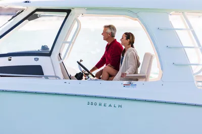 New 2027 Boston whaler 350 Realm for Sale | Vancouver, BC | M&P Yacht Centre | 68e40f17e832bfeafd03be1e