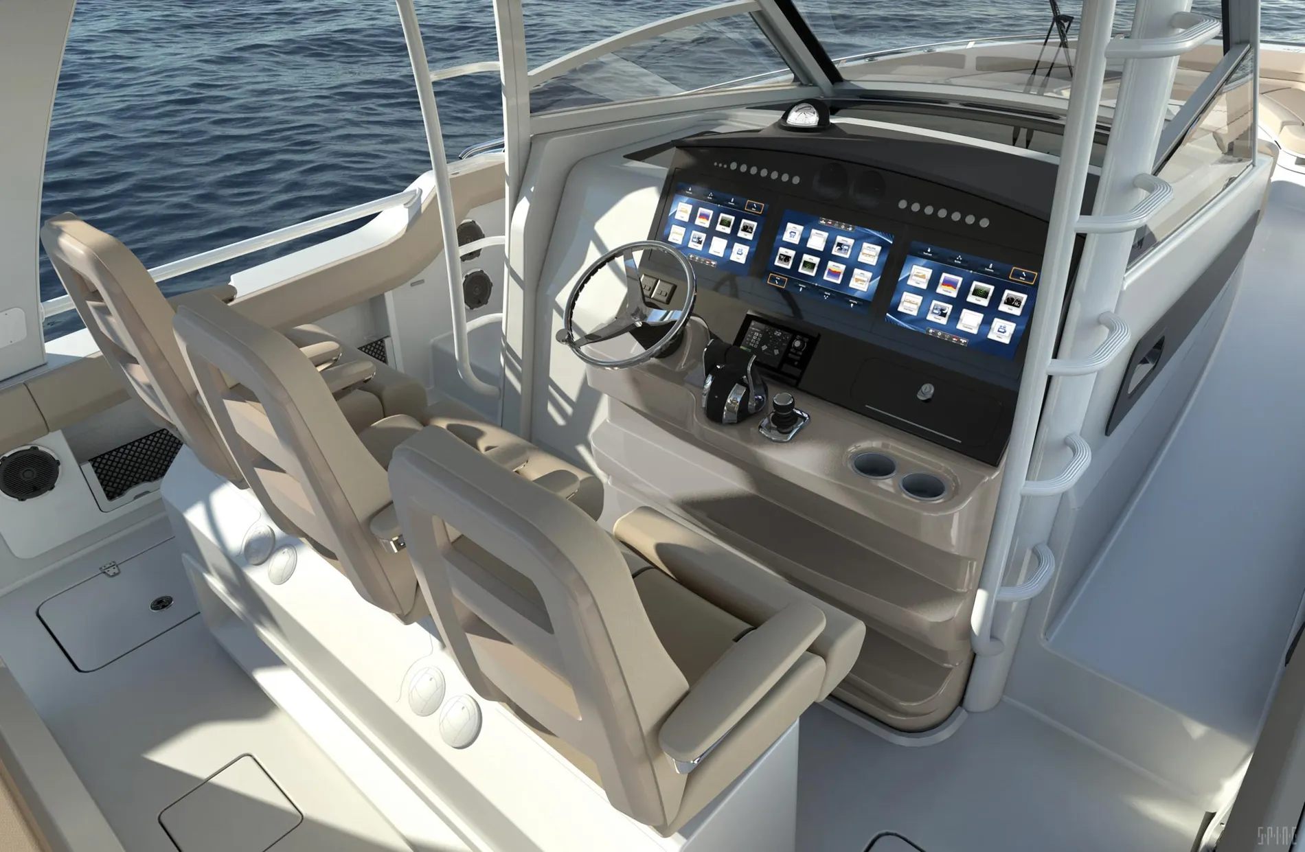 New 2027 Boston whaler 420 Outrage for Sale | Vancouver, BC | M&P Yacht Centre | 68e41f268d2f5380f90ebe8b