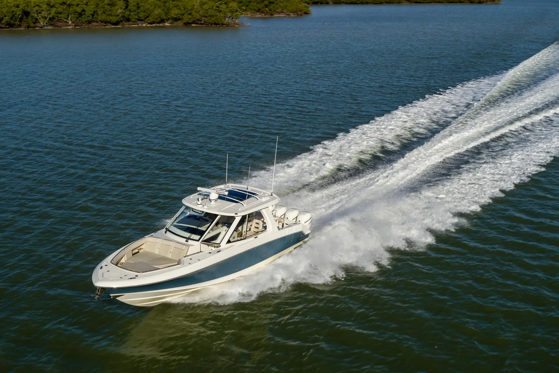 New 2027 Boston whaler 380 Realm for Sale | Vancouver, BC | M&P Yacht Centre | 68fd46596b47bb84de001960