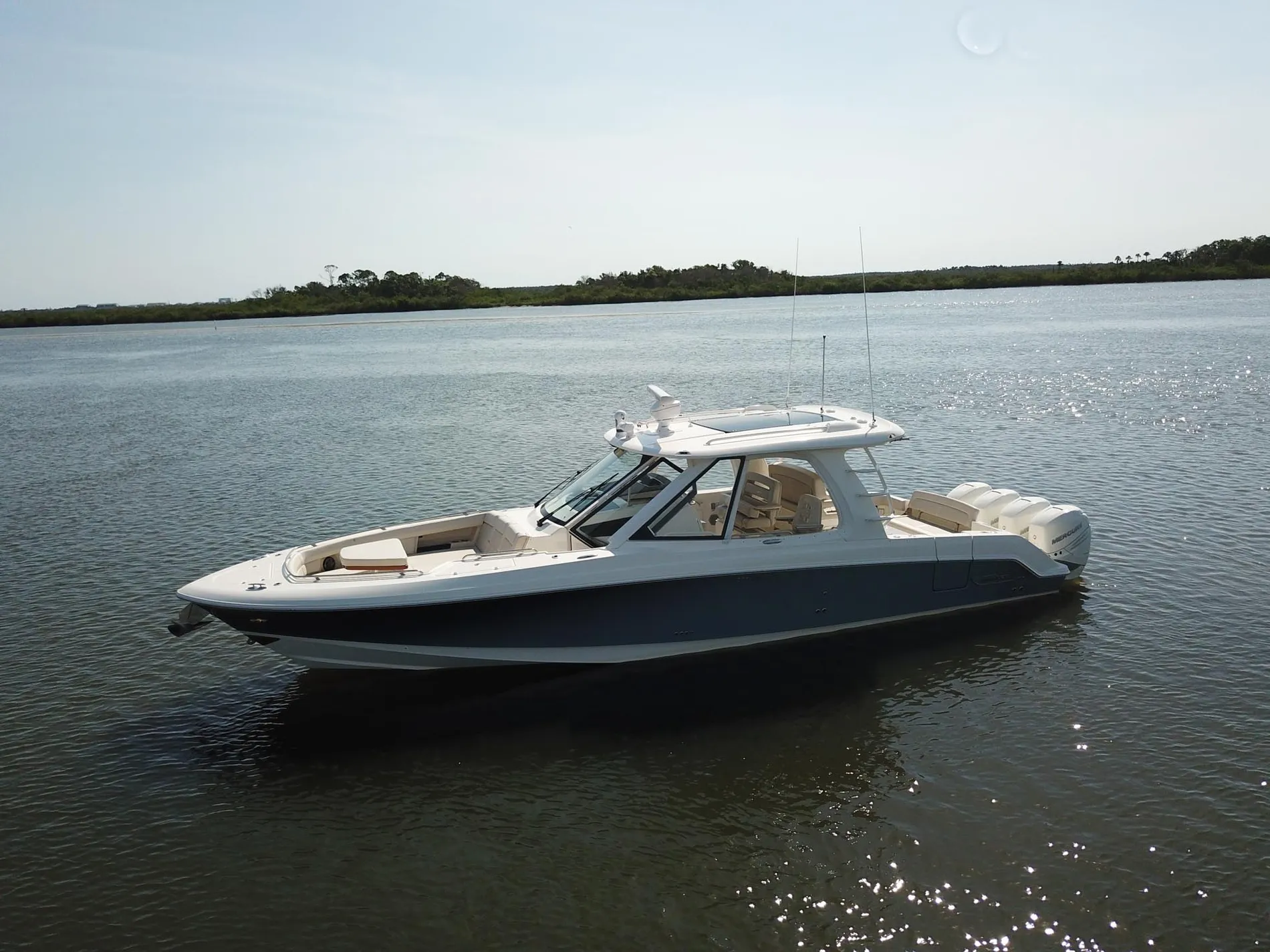 New 2027 Boston whaler 380 Realm for Sale | Vancouver, BC | M&P Yacht Centre | 68fd46596b47bb84de001960