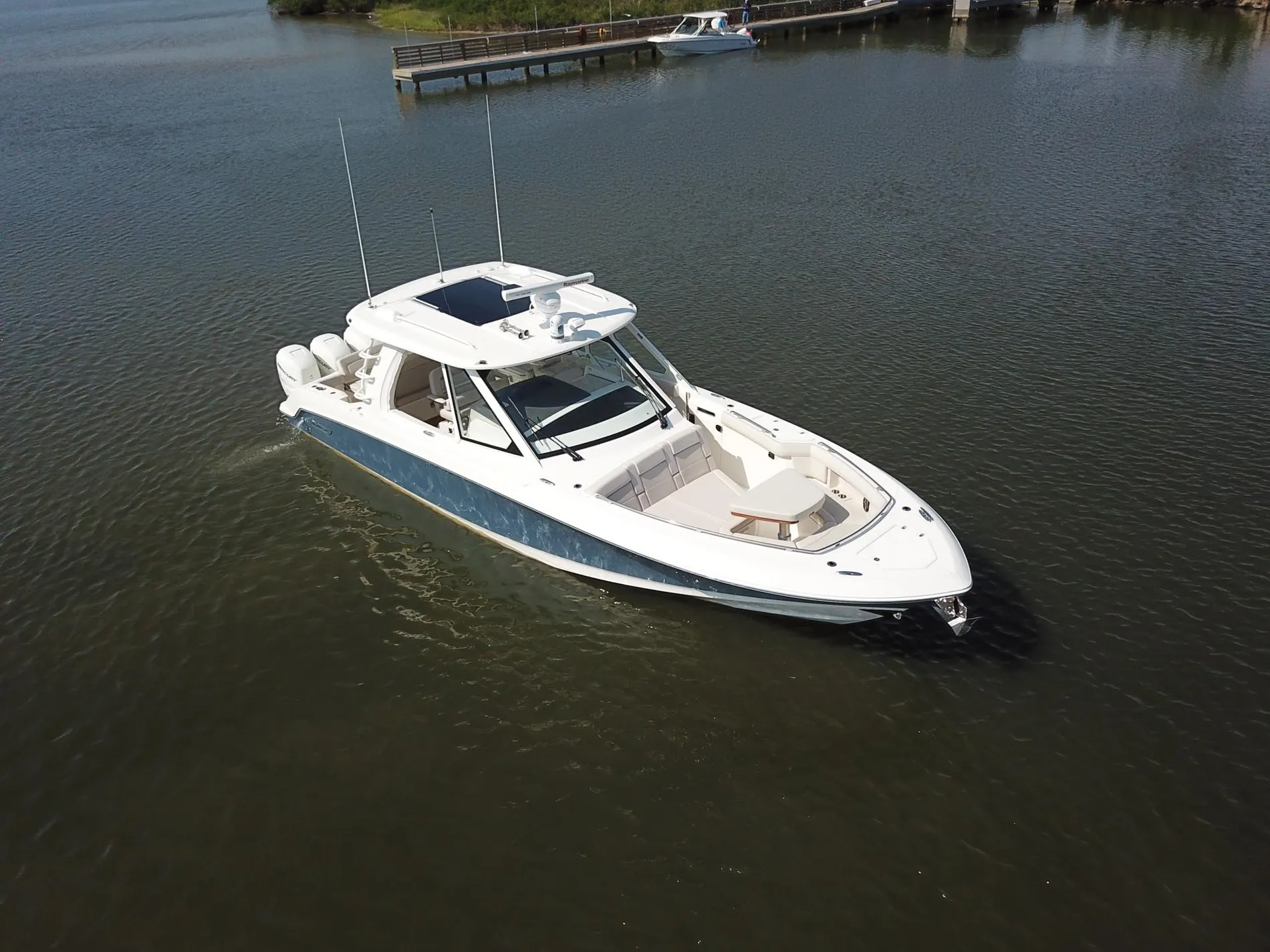 New 2027 Boston whaler 380 Realm for Sale | Vancouver, BC | M&P Yacht Centre | 68fd46596b47bb84de001960