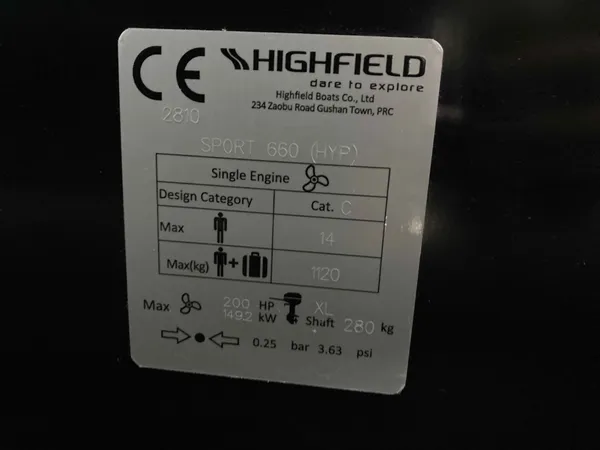 Highfield SP660 2026-12
