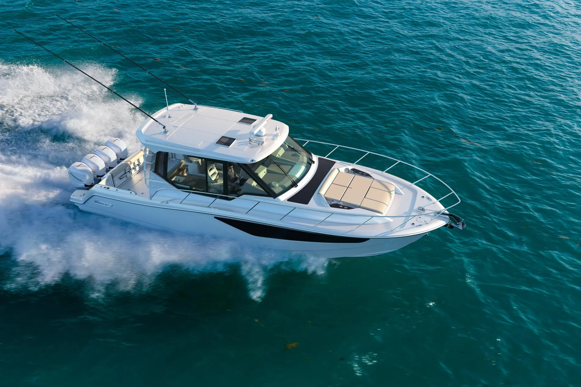 New 2027 Boston whaler 405 Conquest Pilothouse for Sale | Vancouver, BC | M&P Yacht Centre | 6a17d0f751d795aab70d935e