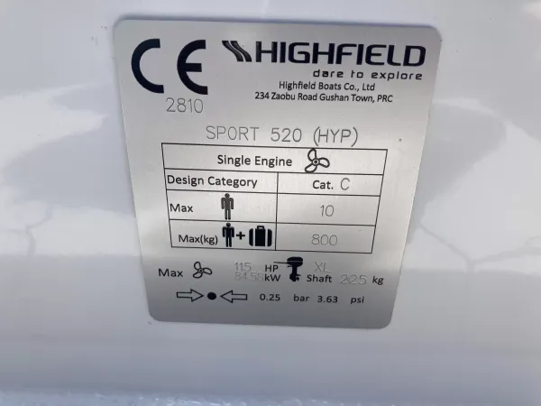 Highfield SP520 2026-12
