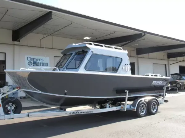 2027 Hewescraft 240 Ocean Pro Hard Top for sale at Clemens Marina Eugene