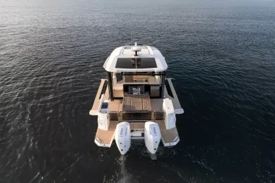 New 2027 Saxdor SX400 GTC for Sale | Vancouver, BC | M&P Yacht Centre | 6a57ea3a2c077b748000e1fe