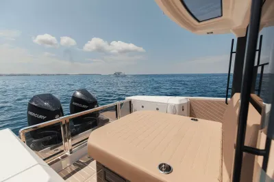 New 2027 Saxdor 340 GTWA for Sale | Vancouver, BC | M&P Yacht Centre | 6a6b9b58d5a8afc77a0a741b
