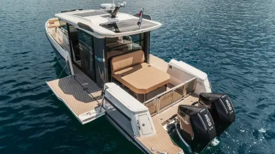 New 2027 Saxdor 340 GTWA for Sale | Vancouver, BC | M&P Yacht Centre | 6a6b9b58d5a8afc77a0a741b