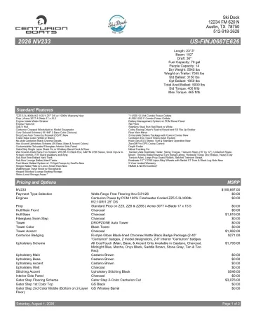 2026 Centurion Nv233 -4