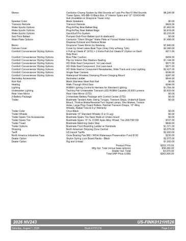 2026 Centurion Nv243-5
