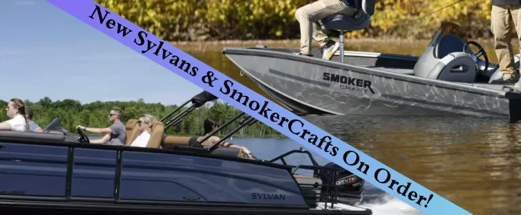 2027 Smoker-craft and  Sylvan Models On Order!!!