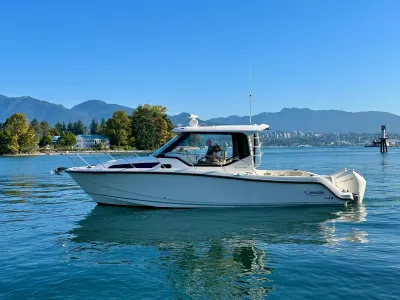 New 2026 Boston whaler 325 Conquest Pilothouse for Sale | Vancouver, BC | M&P Yacht Centre | 68ba029f97b34733670548ec