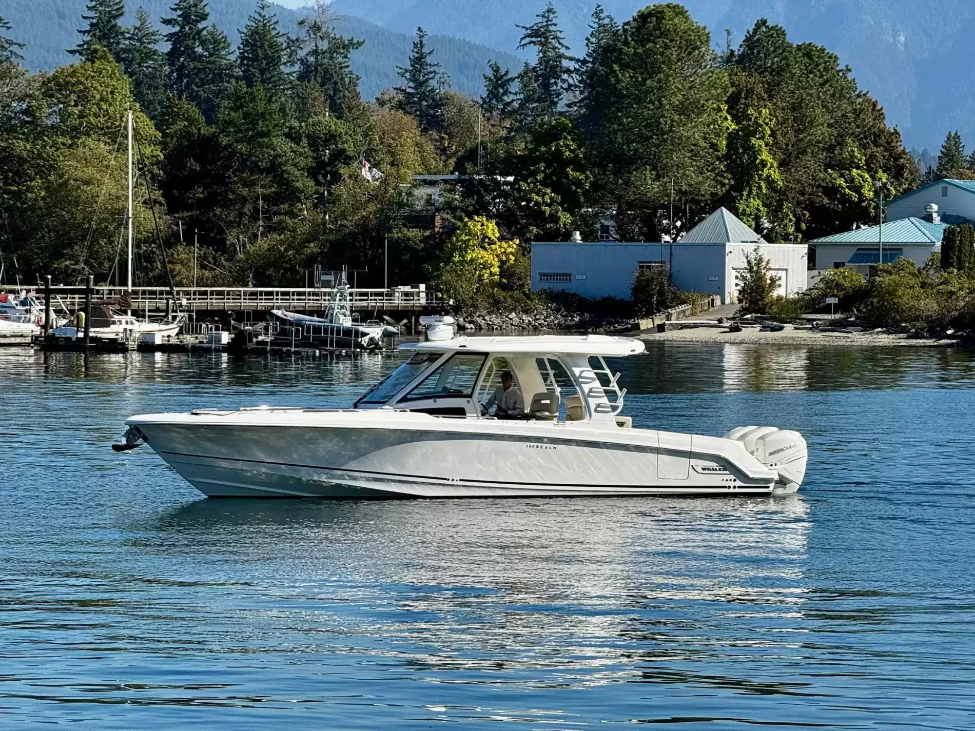 Pre-Owned 2018 Boston whaler 350 Realm for Sale | Vancouver, BC | M&P Yacht Centre | 6aac4231ecabd340f90bec18