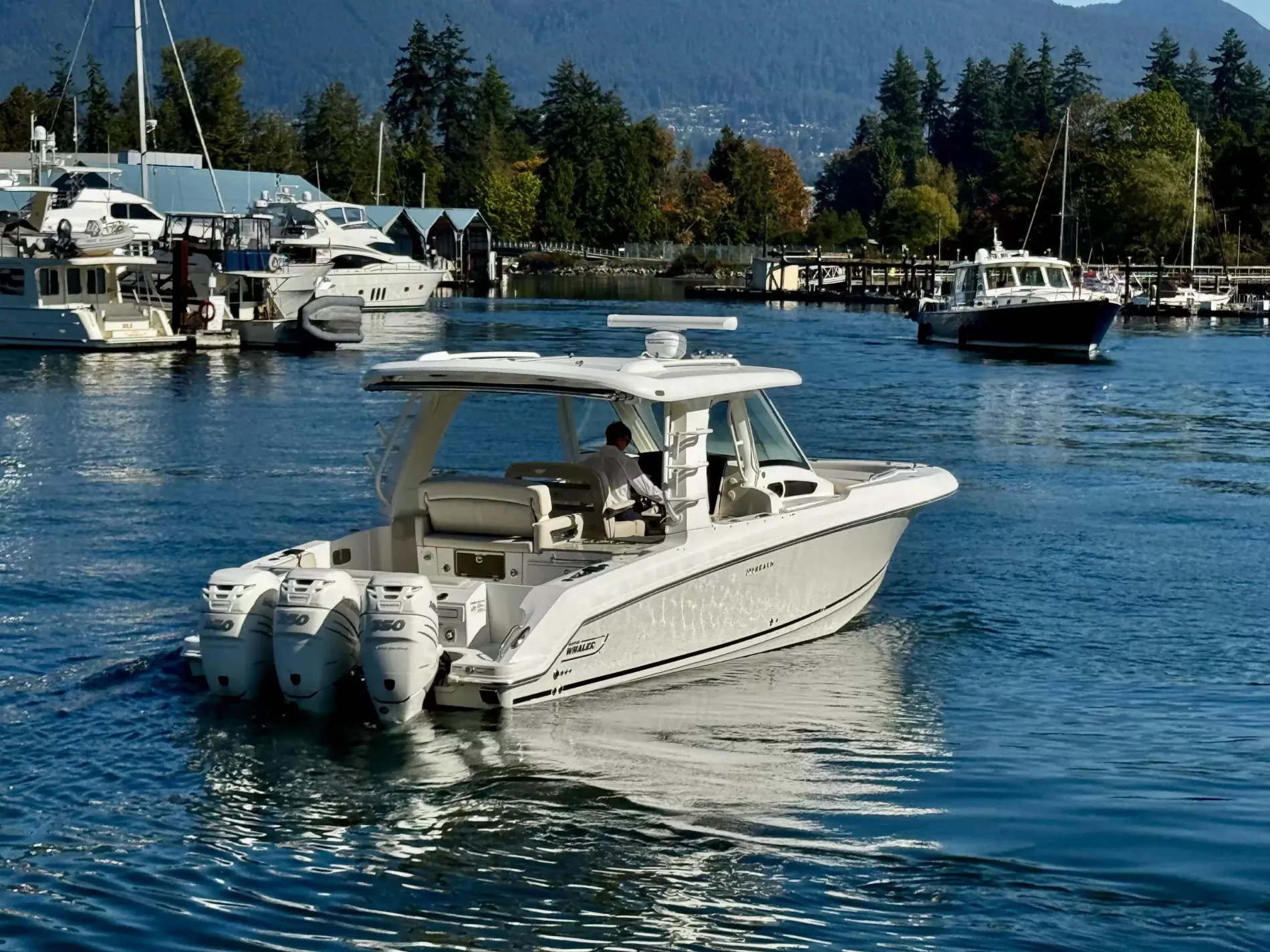 Pre-Owned 2018 Boston whaler 350 Realm for Sale | Vancouver, BC | M&P Yacht Centre | 6aac4231ecabd340f90bec18