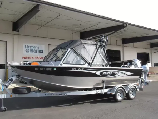 2017 Hewescraft 200 Pro V ET for sale at Clemens Marina Eugene