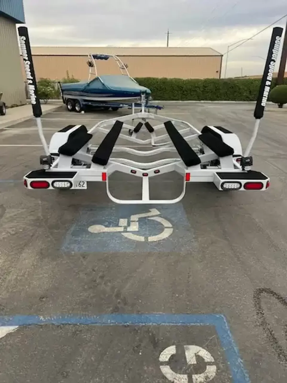 2021 V/M 23' wakesurf trailer-4
