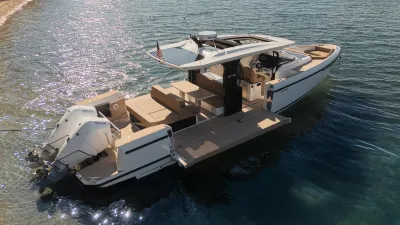 New 2027 Saxdor 400 GTS for Sale | Vancouver, BC | M&P Yacht Centre | 6ac9644e9c4917b3f7039f97