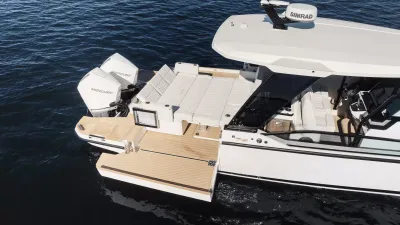 New 2027 Saxdor 320 GTO for Sale | Vancouver, BC | M&P Yacht Centre | 6ac96bdbcaa8690ea30c1165