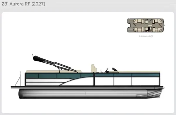 Manitou Aurora RF 23' Pontoon