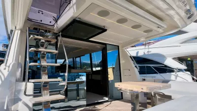 Pre-Owned 2022 Prestige 590 Fly for Sale | Vancouver, BC | M&P Yacht Centre | 697bac93f6038689a0043c9e