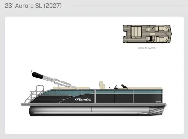Manitou Aurora SL 23' Pontoon