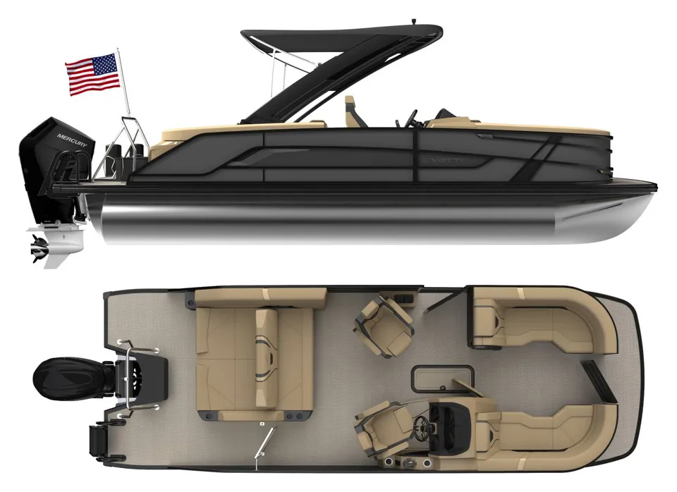 2027 Evotti 725 Convertable Stern