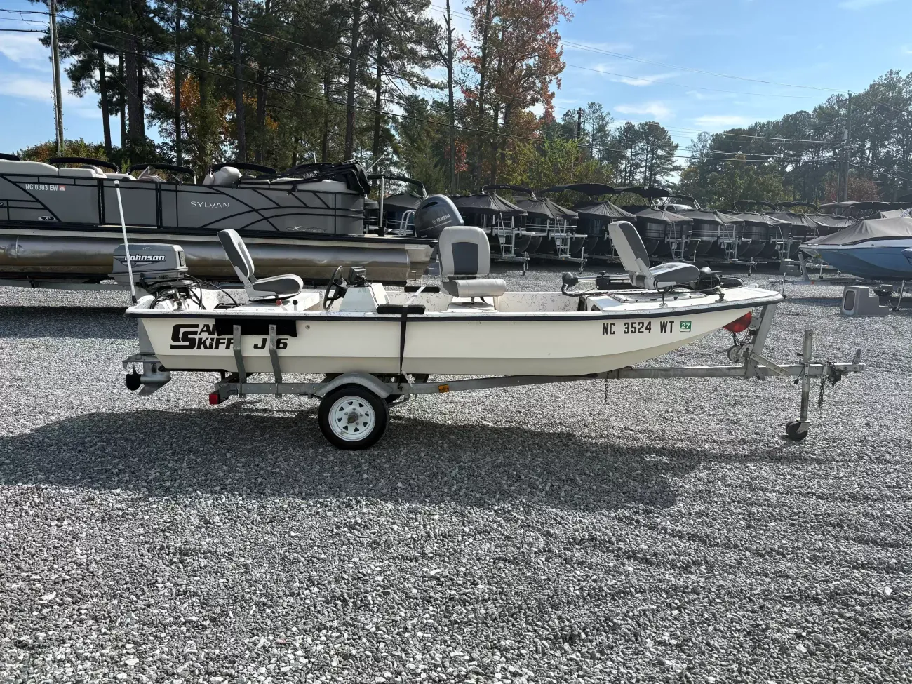 2002 Carolina Skiff J 1650-3